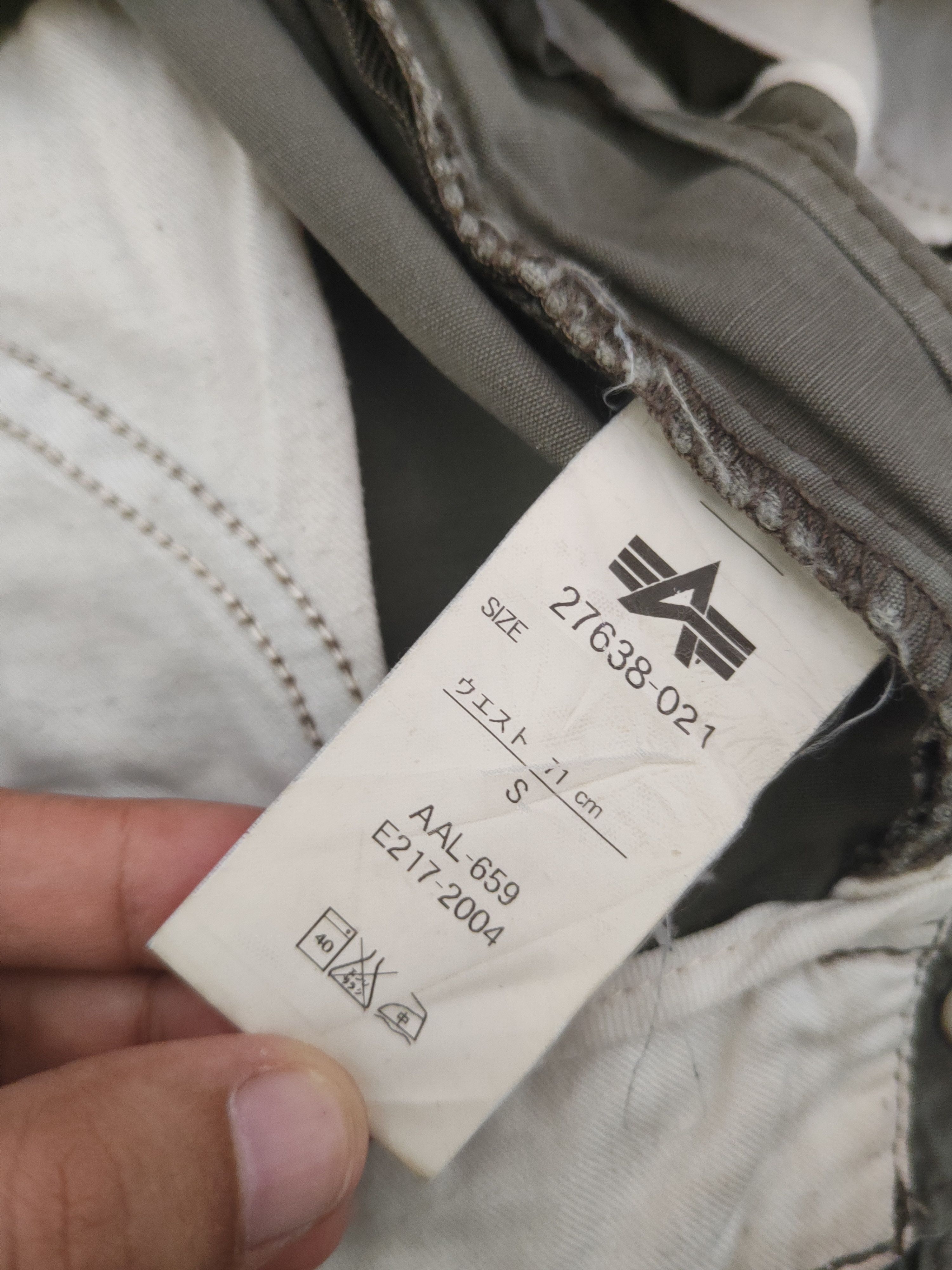 Alpha Industries DL Alpha Industries Olive Multipocket Cargo Pants #46-020 Size US 29 - 14 Thumbnail