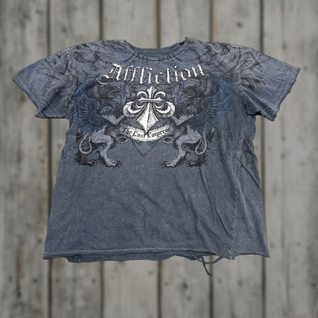 Affliction × Tapout Y2K MMA Elite Vintage Rare Affliction Archive