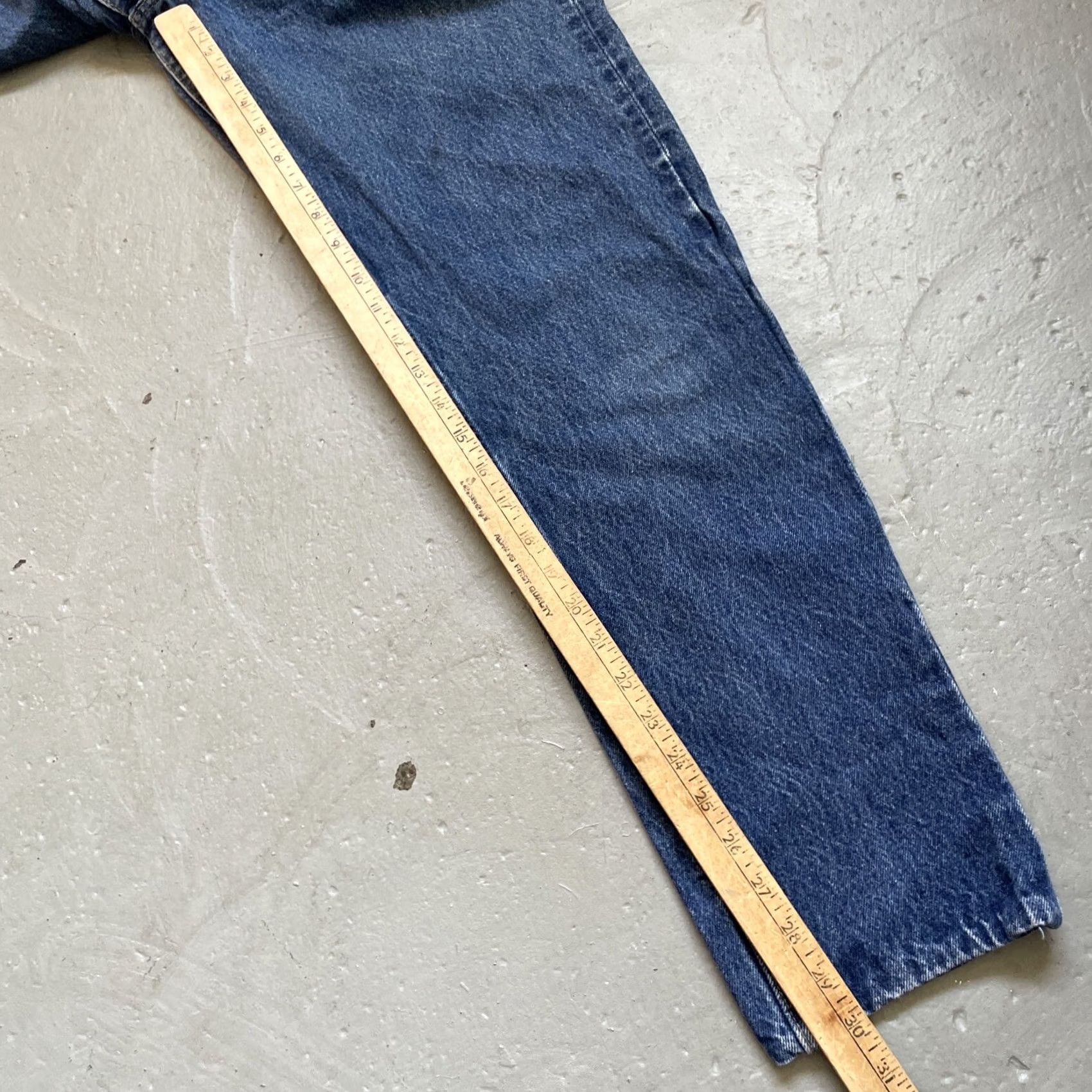 Levi's VINTAGE Levi's 501 XX Jeans Denim Men 34x36 Blue Medium Wash USA 80s 90s Workwear Straight Buttress? Size US 34 / EU 50 - 3 Thumbnail