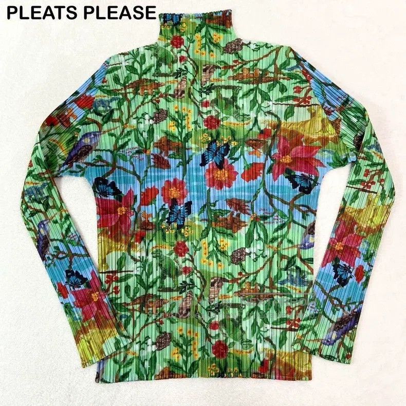 Issey Miyake Issey Miyake Dinosaur Park Top Size L / US 10 / IT 46 - 2 Thumbnail