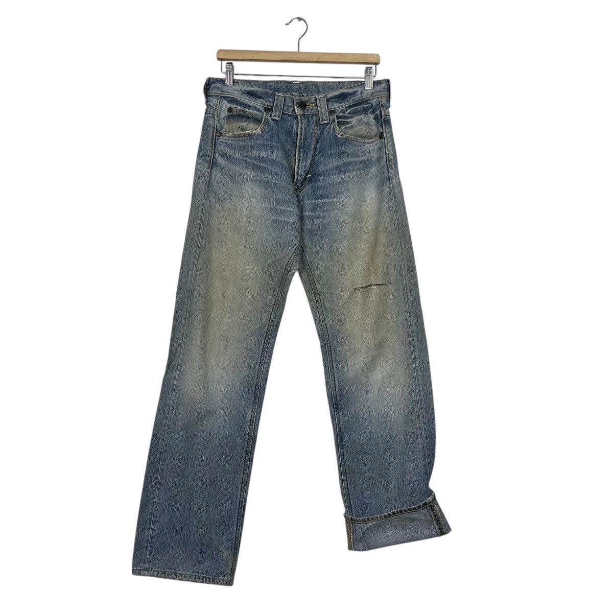 Lee Vintage Lee Raiders Workwear Denim Jeans Size US 30 / EU 46 - 7 Thumbnail