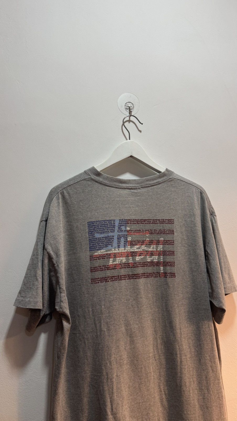 Stussy Vintage Stussy USA Flag Size US XL / EU 56 / 4 - 2 Thumbnail