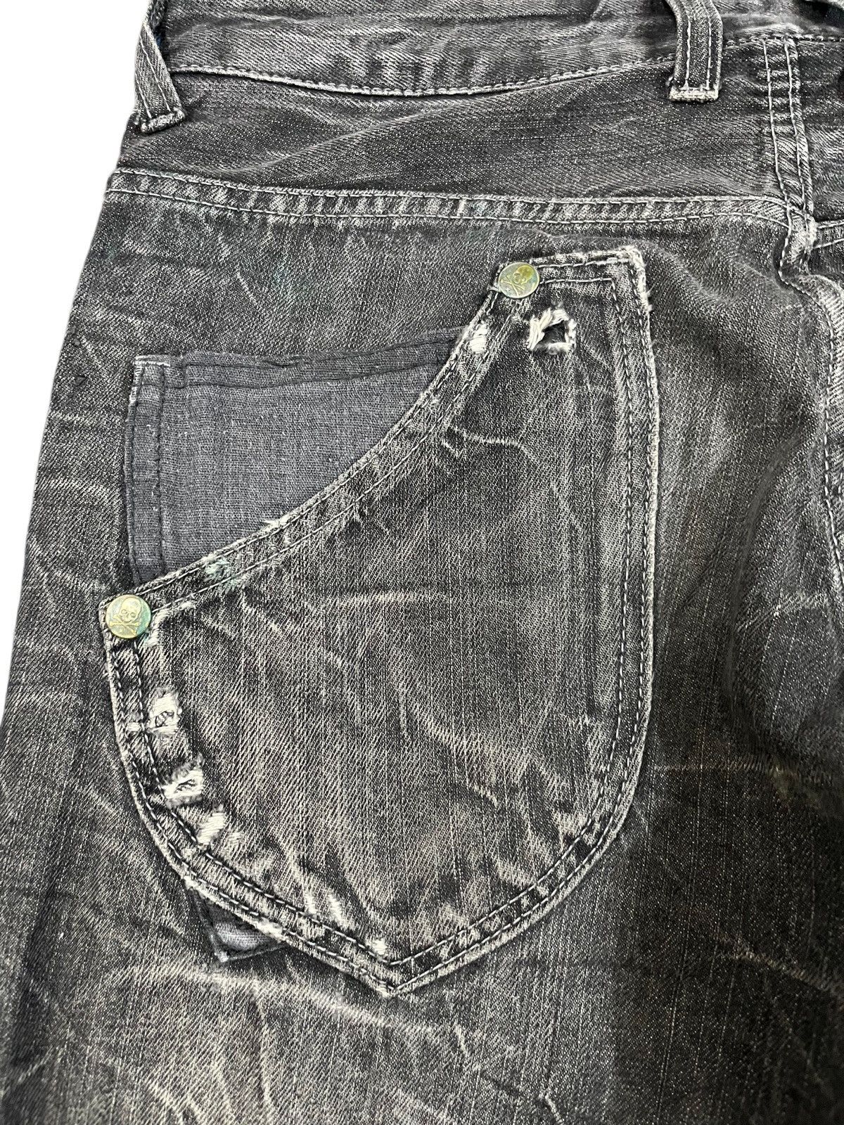 Le Grande Bleu (L.G.B.) Vintage Double Focus Punk Denim Size US 31 - 10 Thumbnail