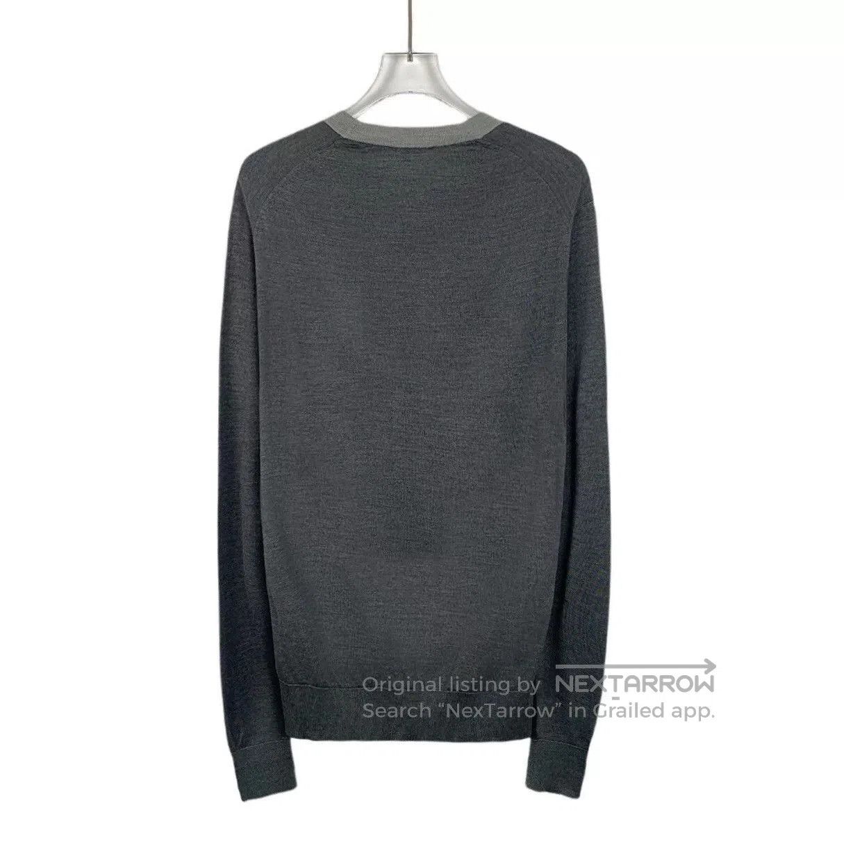Dolce & Gabbana Dolce&Gabbana Gray Silk Crewneck Sweater. Size US S / EU 44-46 / 1 - 2 Thumbnail