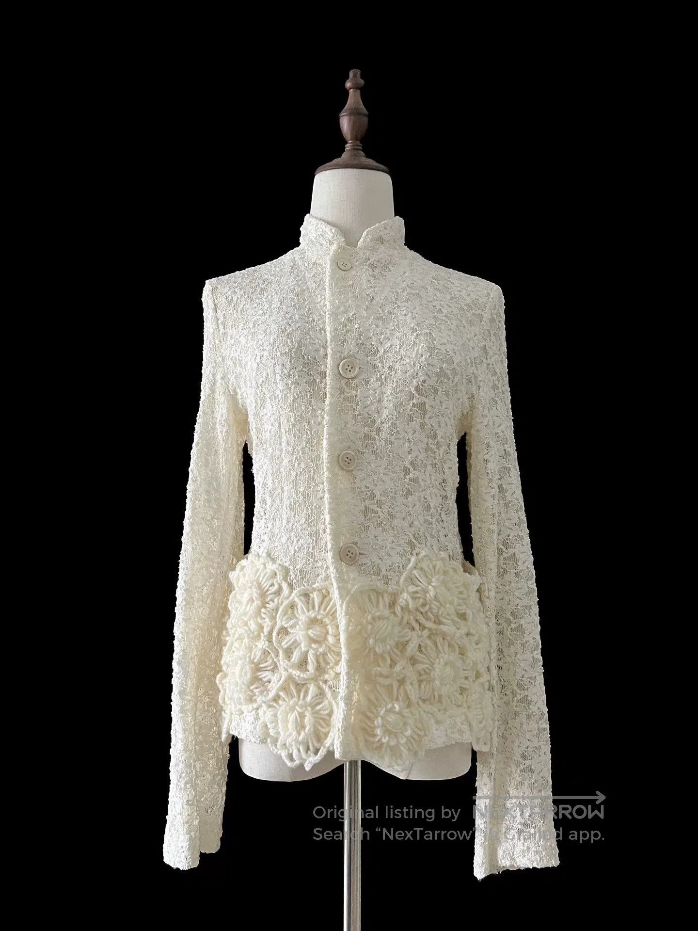 Comme des Garcons comme des garcons lace hook cardigan. Size M / US 6-8 / IT 42-44 - 5 Thumbnail