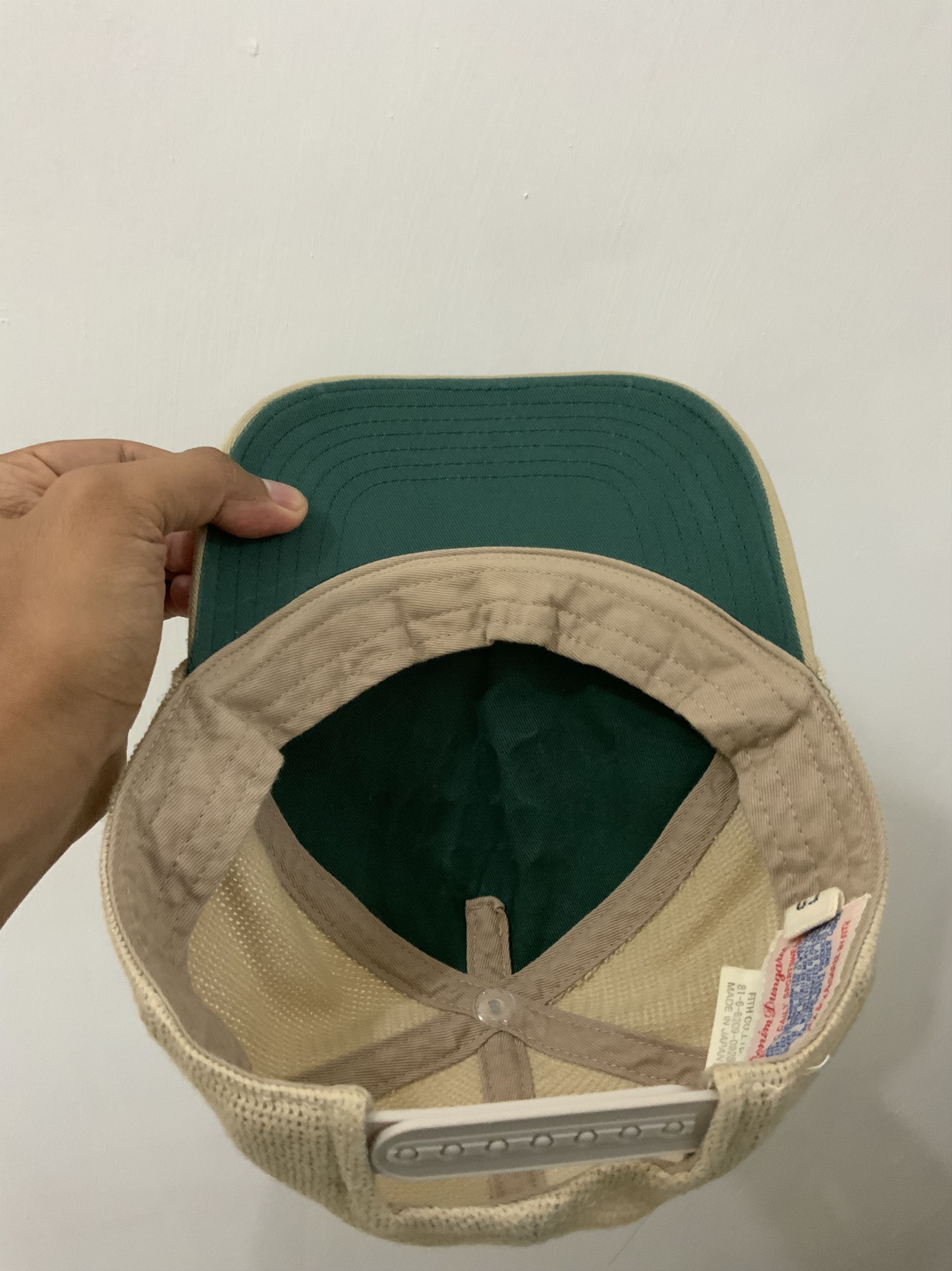 Japanese Brand Denim Dungaree Japanese Trucker Hat Size ONE SIZE - 10 Thumbnail