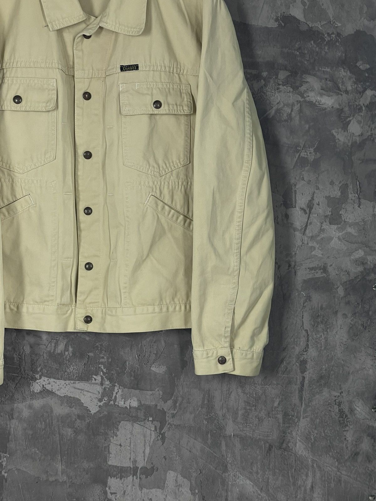Diesel × Vintage Diesel Industry Detroit Workwear Denim Jacket Vintage 90s Size US M / EU 48-50 / 2 - 6 Thumbnail