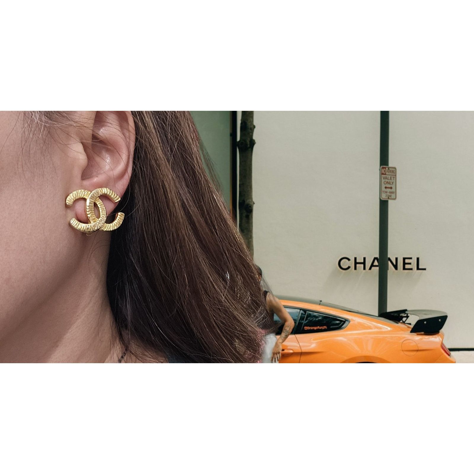 Chanel Chanel 1993 Ridged CC Clip-On Earrings Size ONE SIZE - 4 Thumbnail