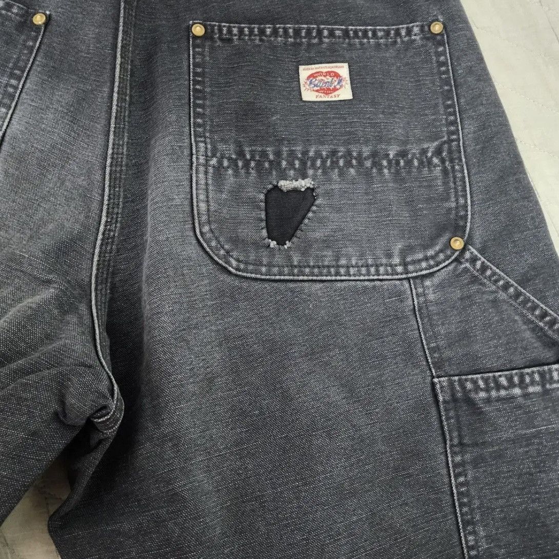 Saint Michael Saint Michael Double Knee Flare Denim Jeans Black Size US 32 / EU 48 - 6 Thumbnail