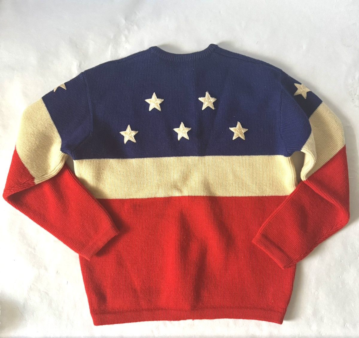Other Vintage US flag knitted sweater Size US S / EU 44-46 / 1 - 2 Thumbnail