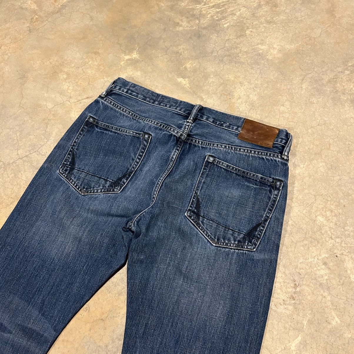 Allsaints × Japanese Brand AllSaints Iggy Faded Slim Indigo Jeans Essential Size US 32 / EU 48 - 10 Thumbnail