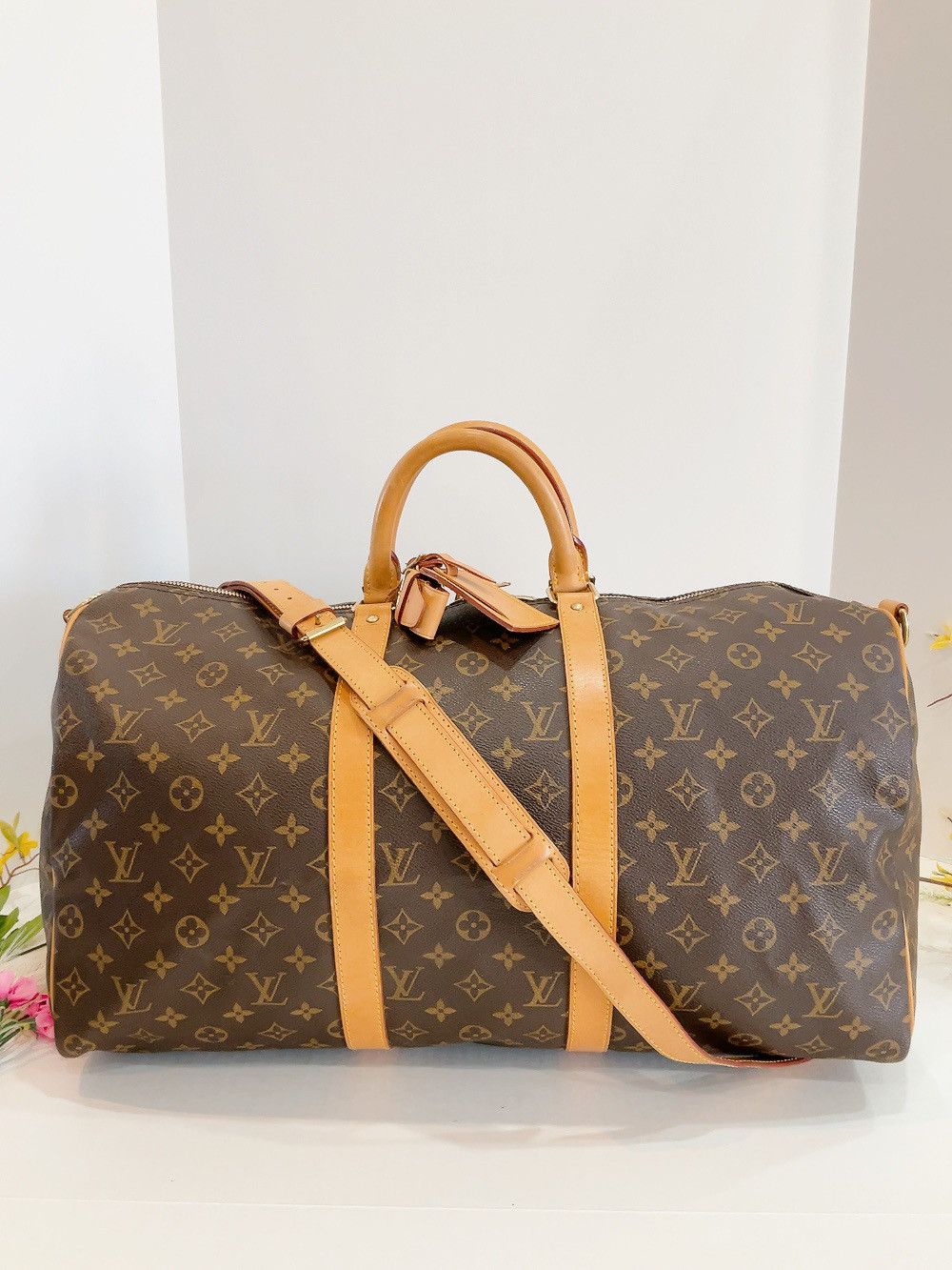 Louis Vuitton Louis Vuitton Keepall 50 Bandoulier luggage bag Size ONE SIZE - 1 Thumbnail