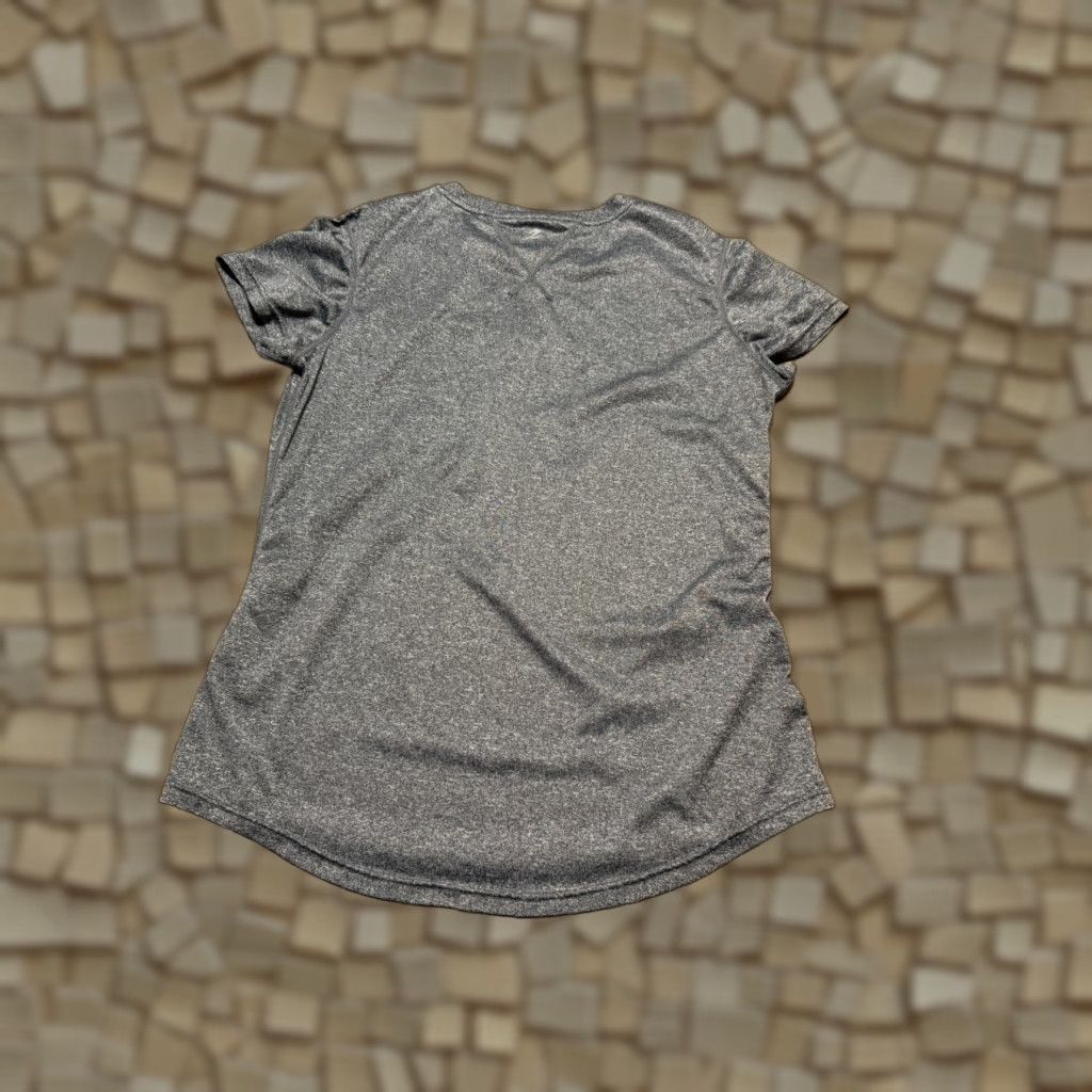 Vintage Energy Zone Shirt Women's XL Gray V-Neck Athletic Wear Outdoor Shirt Size XL / US 12-14 / IT 48-50 - 1 Thumbnail