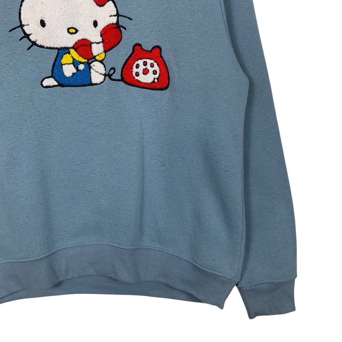 Cartoon Network HELLO KITTY Big Logo Crewneck Sweatshirts #1683-C75 Size M / US 6-8 / IT 42-44 - 4 Thumbnail