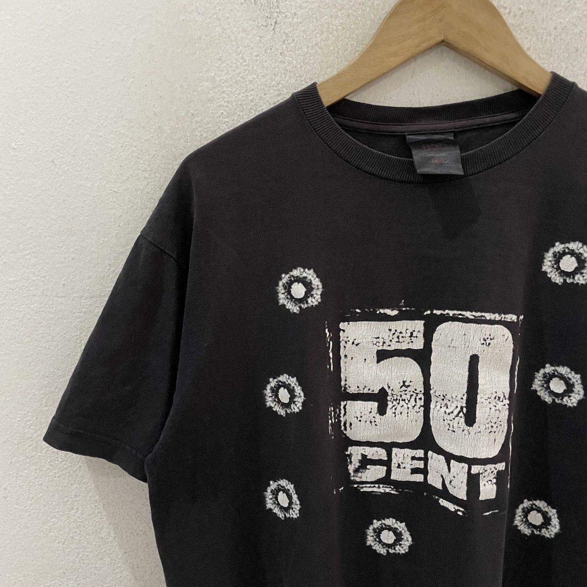 50 Cent Vintage 50 cent Hiphop Rapper T-shirt Size US L / EU 52-54 / 3 - 3 Thumbnail