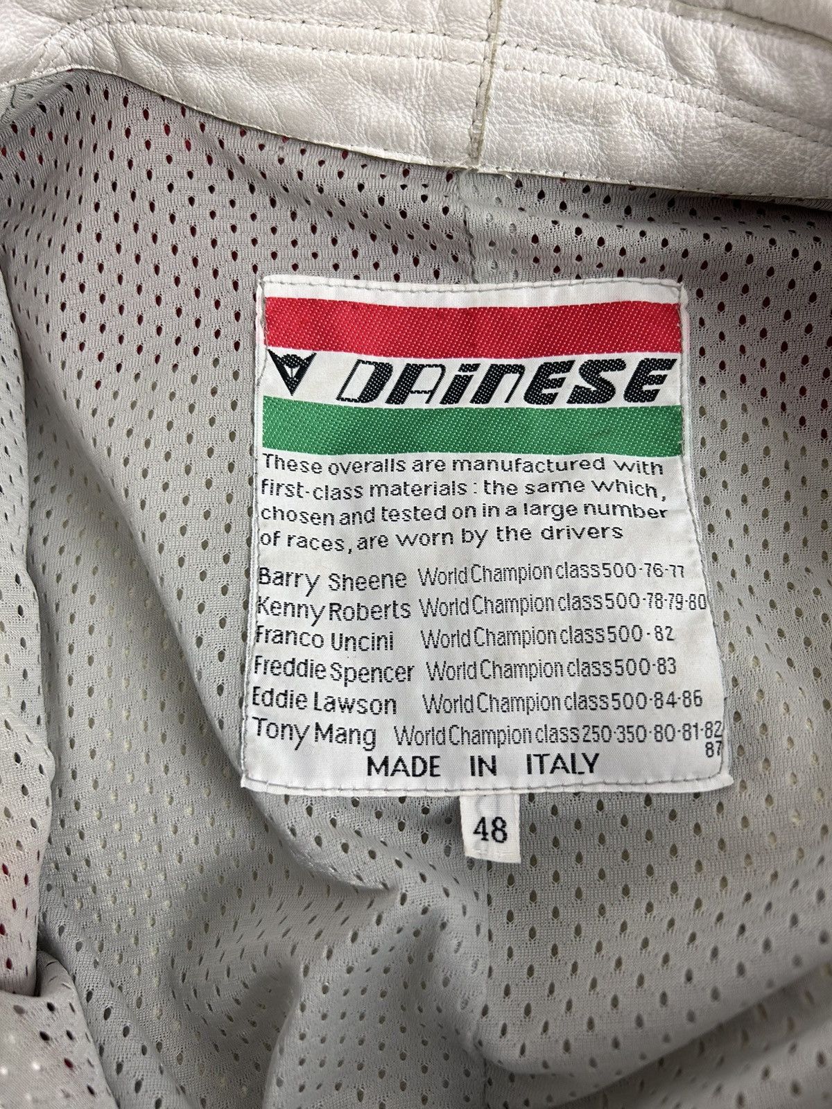 Dainese 80s Vintage Dainese Womenswear Motorcycle Leather Jacket Size XL / US 12-14 / IT 48-50 - 13 Thumbnail