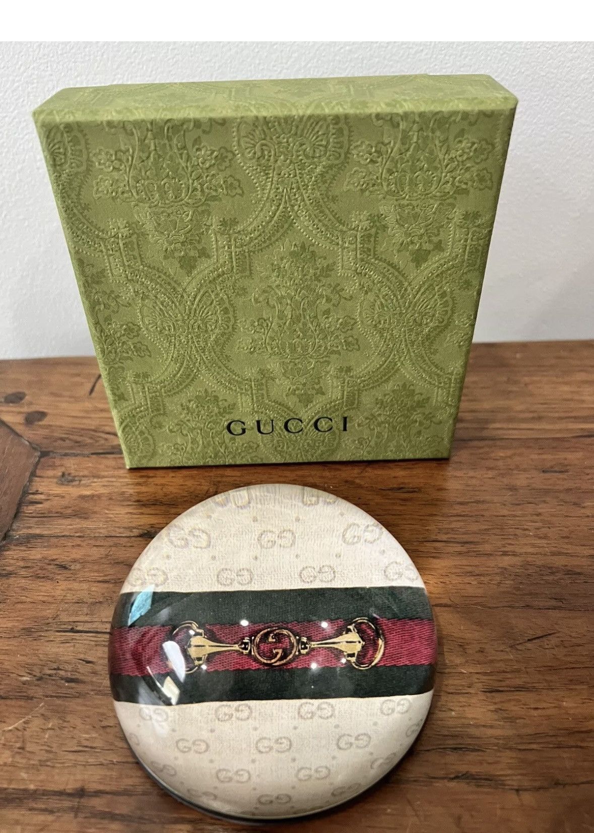 Gucci Authentic Gucci GG Web Horsebit Collectible Paperweight NWB Size ONE SIZE - 1 Thumbnail