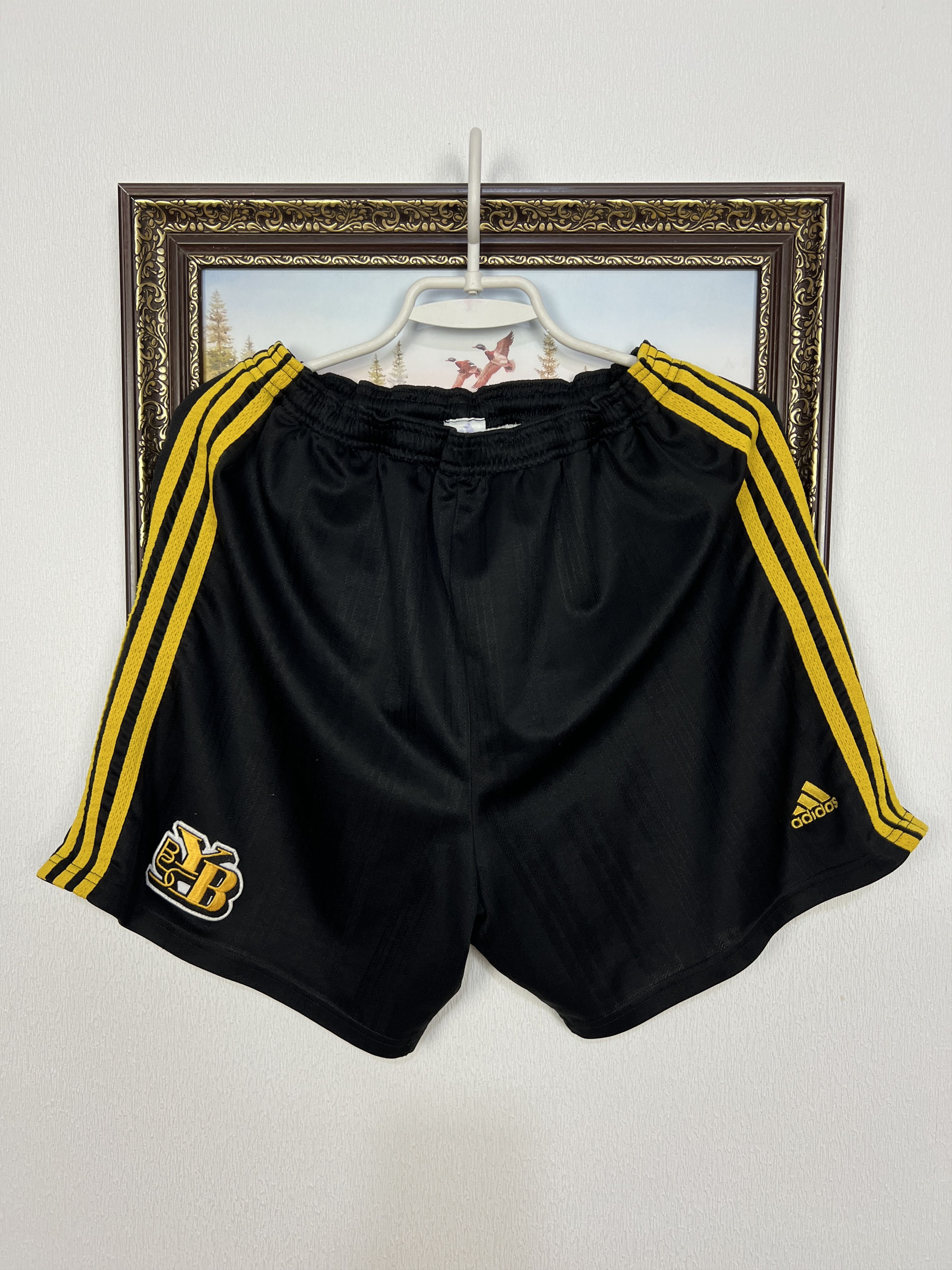 Vintage 90's Adidas Young Boys Football Shorts Soccer