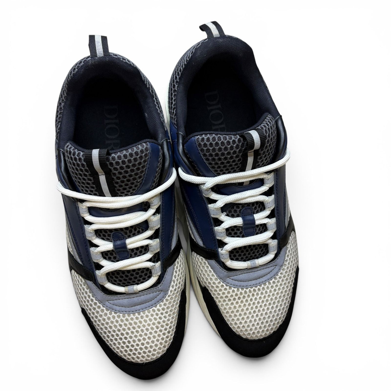 Dior Dior B22 Low Top Black Navy Sneakers | Size 45 (12US) Size US 12 / EU 45 - 6 Thumbnail