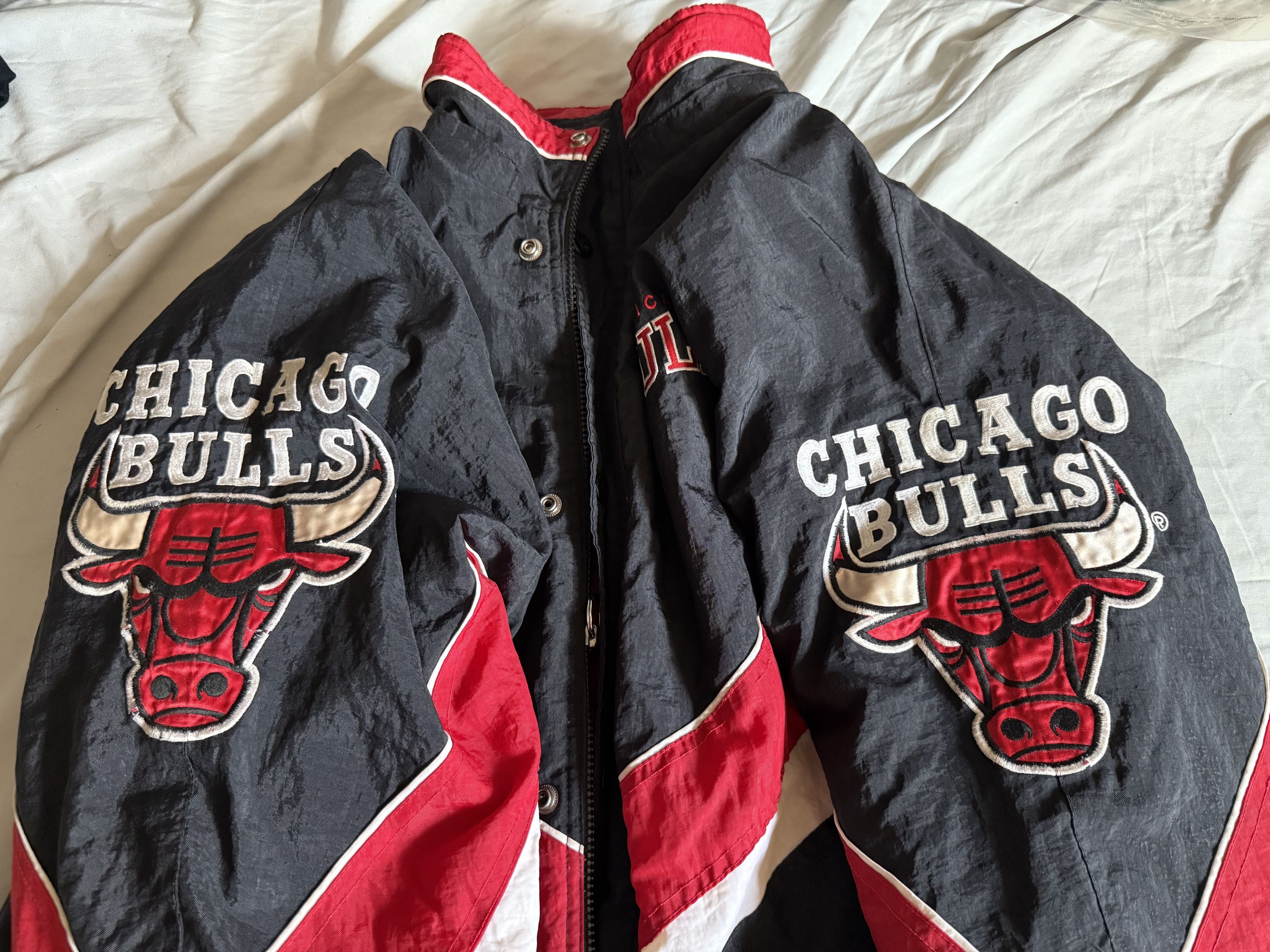Starter Chicago Bulls Starter Jacket Large Size US L / EU 52-54 / 3 - 1 Thumbnail