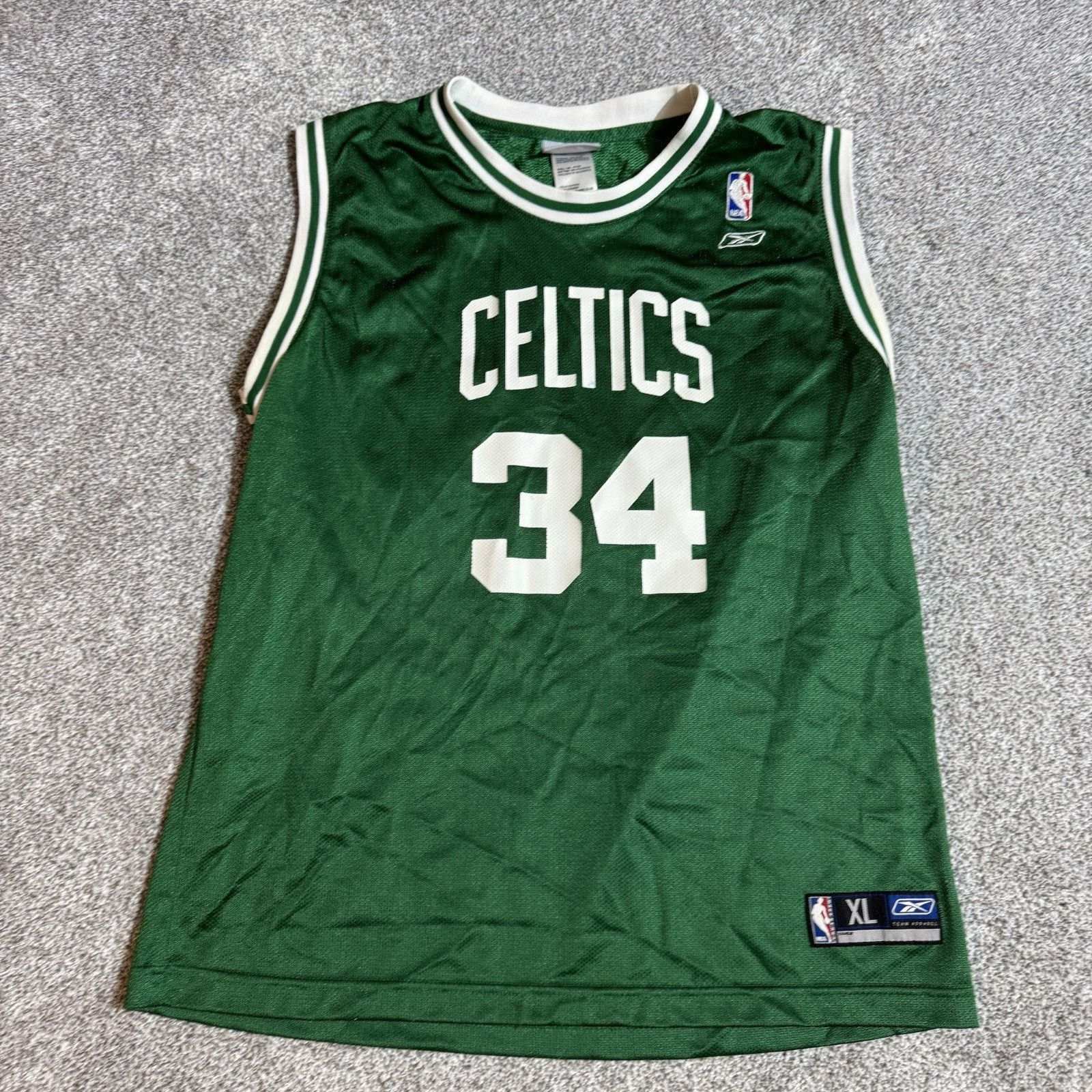 Reebok Reebok Paul Pierce #34 Boston Celtics NBA Jersey Mens XL Size US XL / EU 56 / 4 - 1 Thumbnail