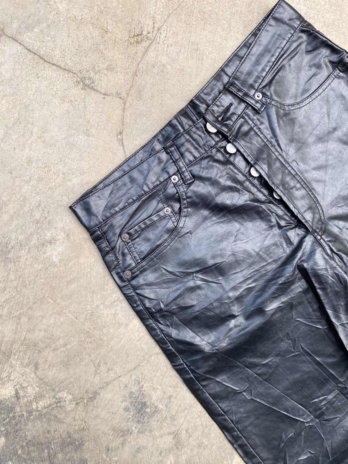 Beams Plus Beams Leather Pants Size US 31 - 3 Thumbnail