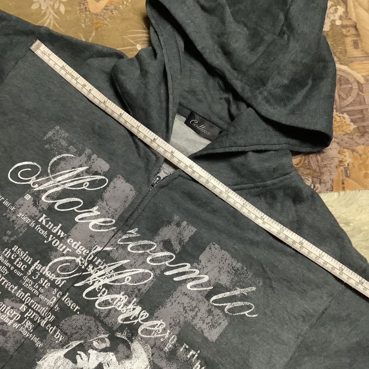 14th Addiction × Hysteric Glamour × If Six Was Nine 2000's More Room to Move Collins Hoodie Poem Style Size US L / EU 52-54 / 3 - 9 Thumbnail