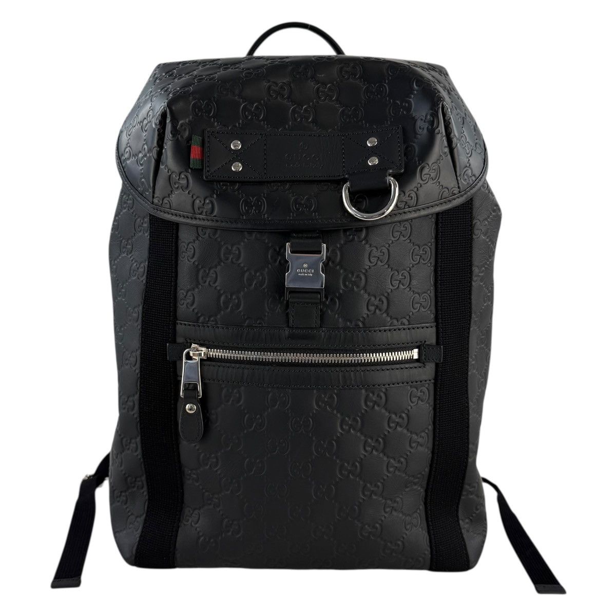 Gucci Gucci Guccissima Monogram Leather Backpack Size ONE SIZE - 1 Thumbnail