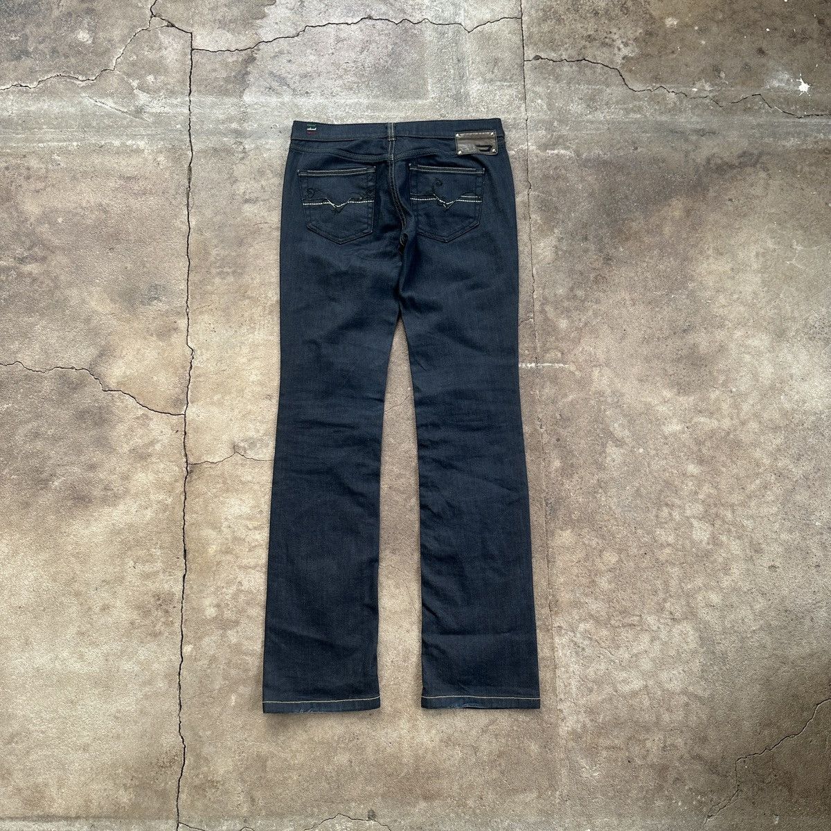 Diesel Diesel Doozy Waxed Navy Denim Size 28" / US 6 / IT 42 - 2 Thumbnail