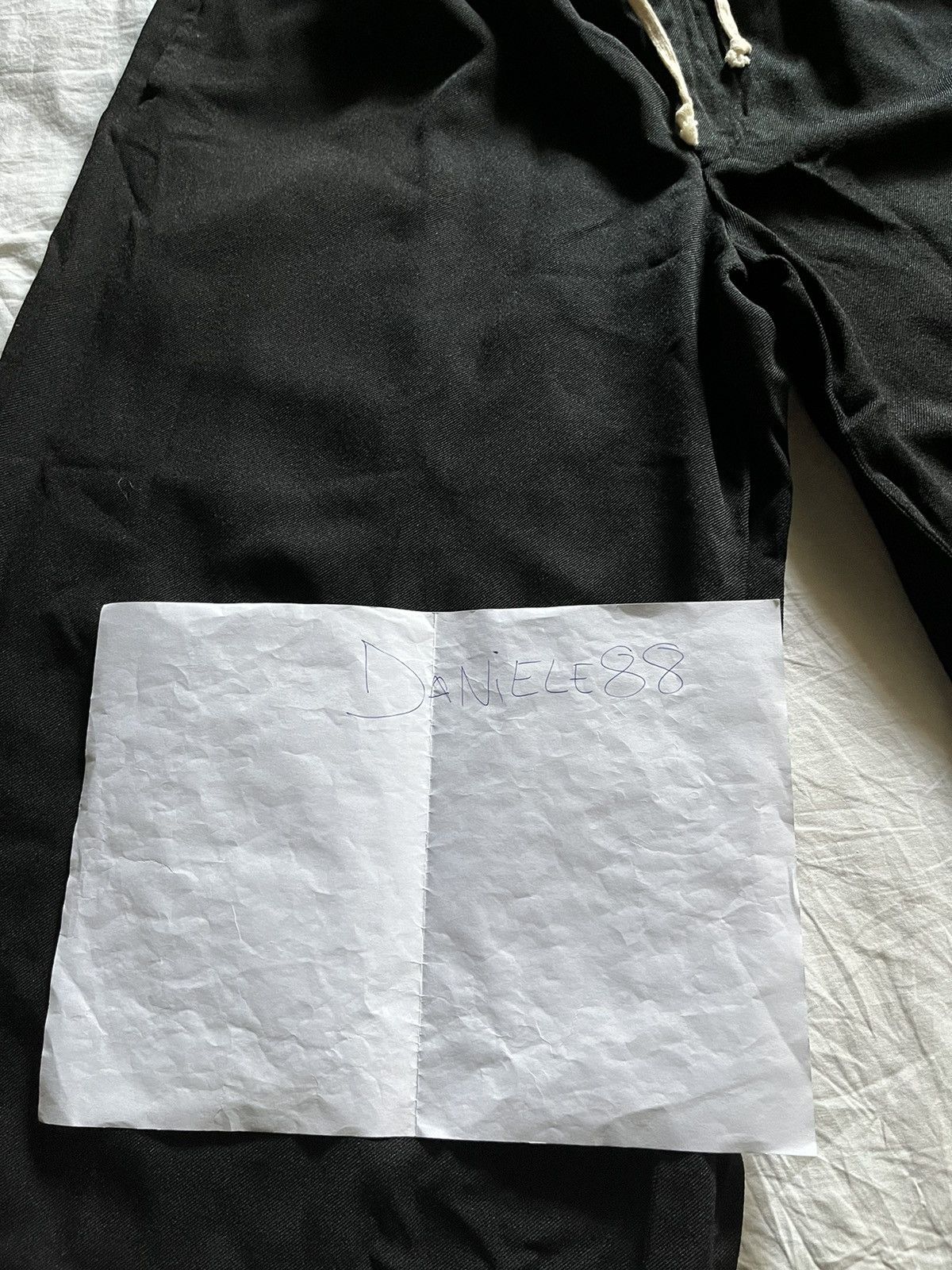 Comme des Garcons Comme des Garçons Black wide leg pants. Size US 26 / EU 42 - 3 Thumbnail