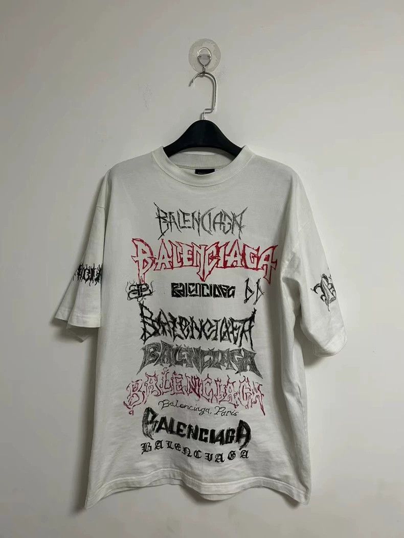 Balenciaga Balenciaga The Year of the Loong limited metal graffiti le Size US XS / EU 42 / 0 - 1 Thumbnail