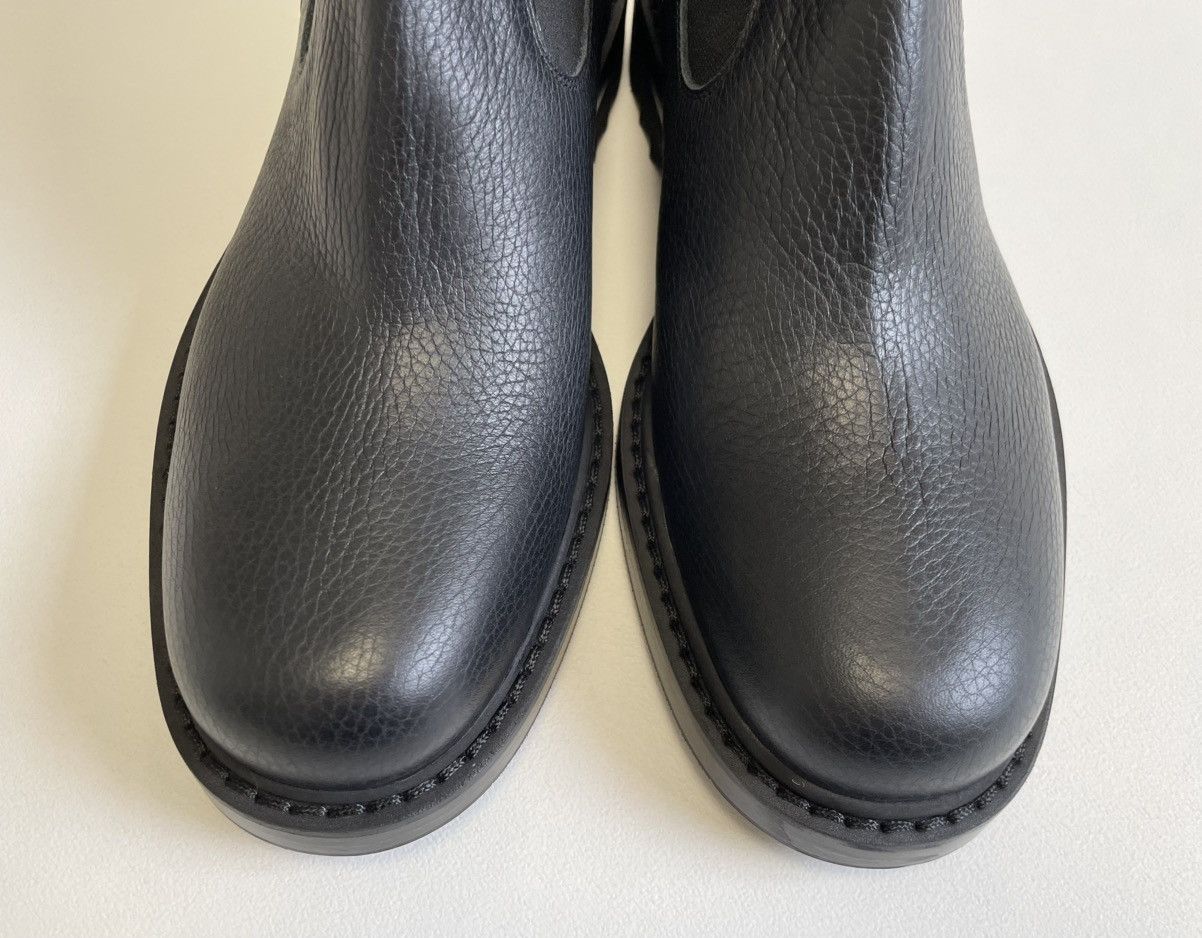 Dries Van Noten Black Tumbled Leather Boots Size US 9 / EU 42 - 10 Thumbnail
