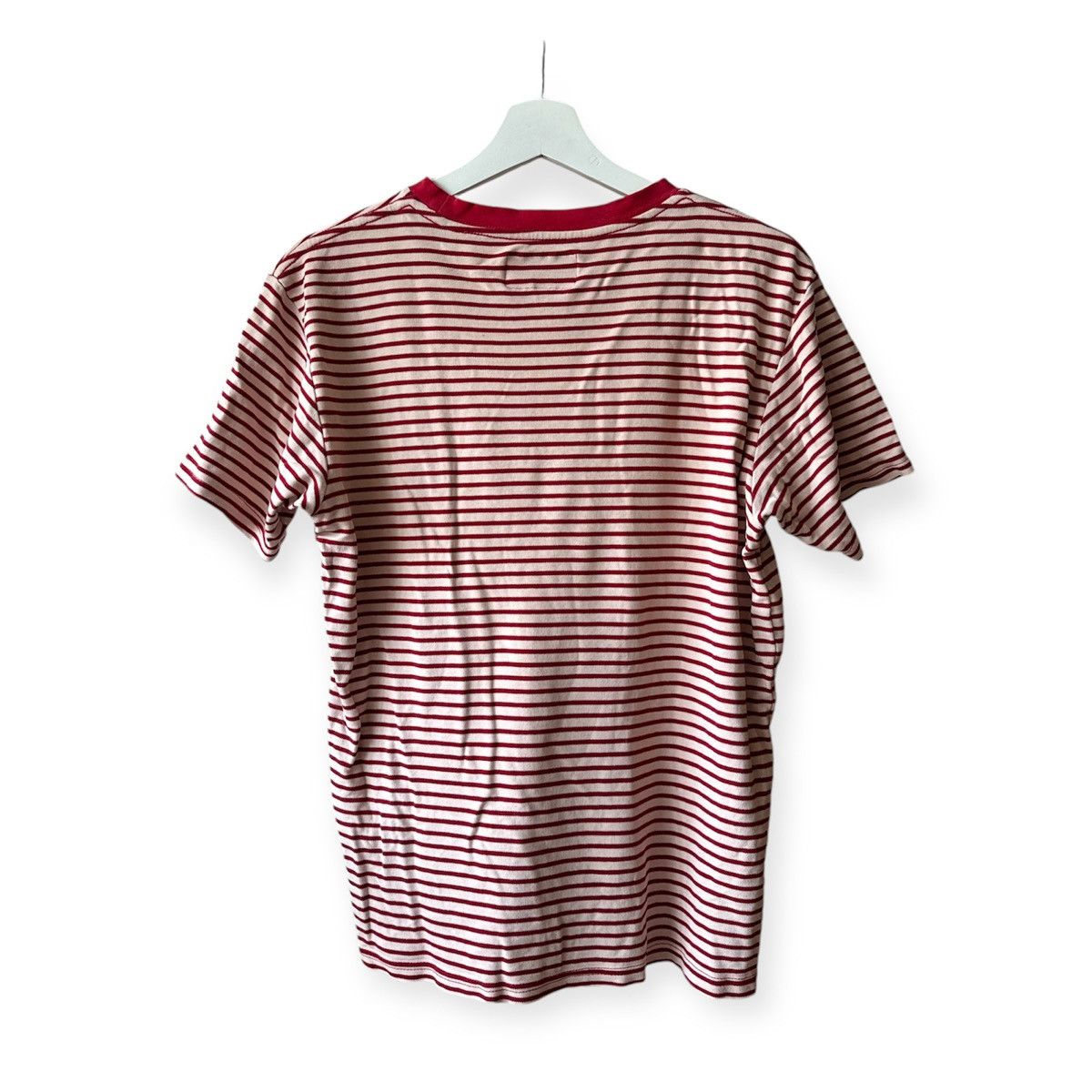 Fuck The Population FTP MADE IN CHINA STRIPED TEE RED/CREAM Size US M / EU 48-50 / 2 - 2 Thumbnail