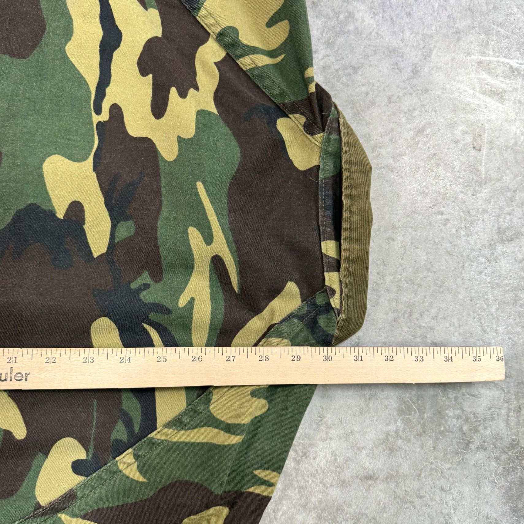 Vintage Vintage Duxbak Jacket Mens Large Camo Hunting Camouflage Corduroy Collar USA 90s Size US L / EU 52-54 / 3 - 5 Thumbnail