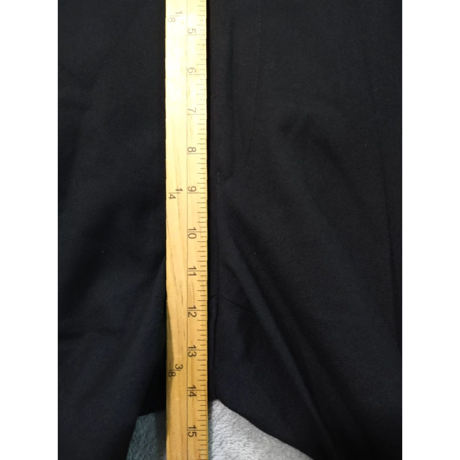 Ralph Lauren Ralph Lauren Dress Pants Mens 38x32 Black Flat Front Straight Leg Preppy Dress Pants Mens Black 38x32 Straight Leg Preppy Size US 38 / EU 54 - 4 Thumbnail