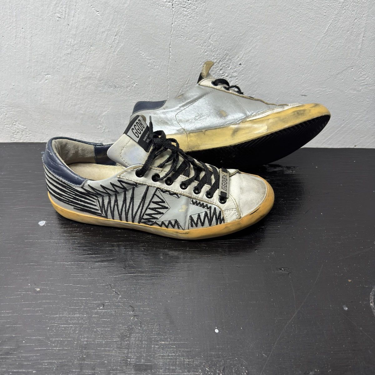 Golden Goose Golden Goose Superstar Low Size US 8 / EU 41 - 8 Thumbnail