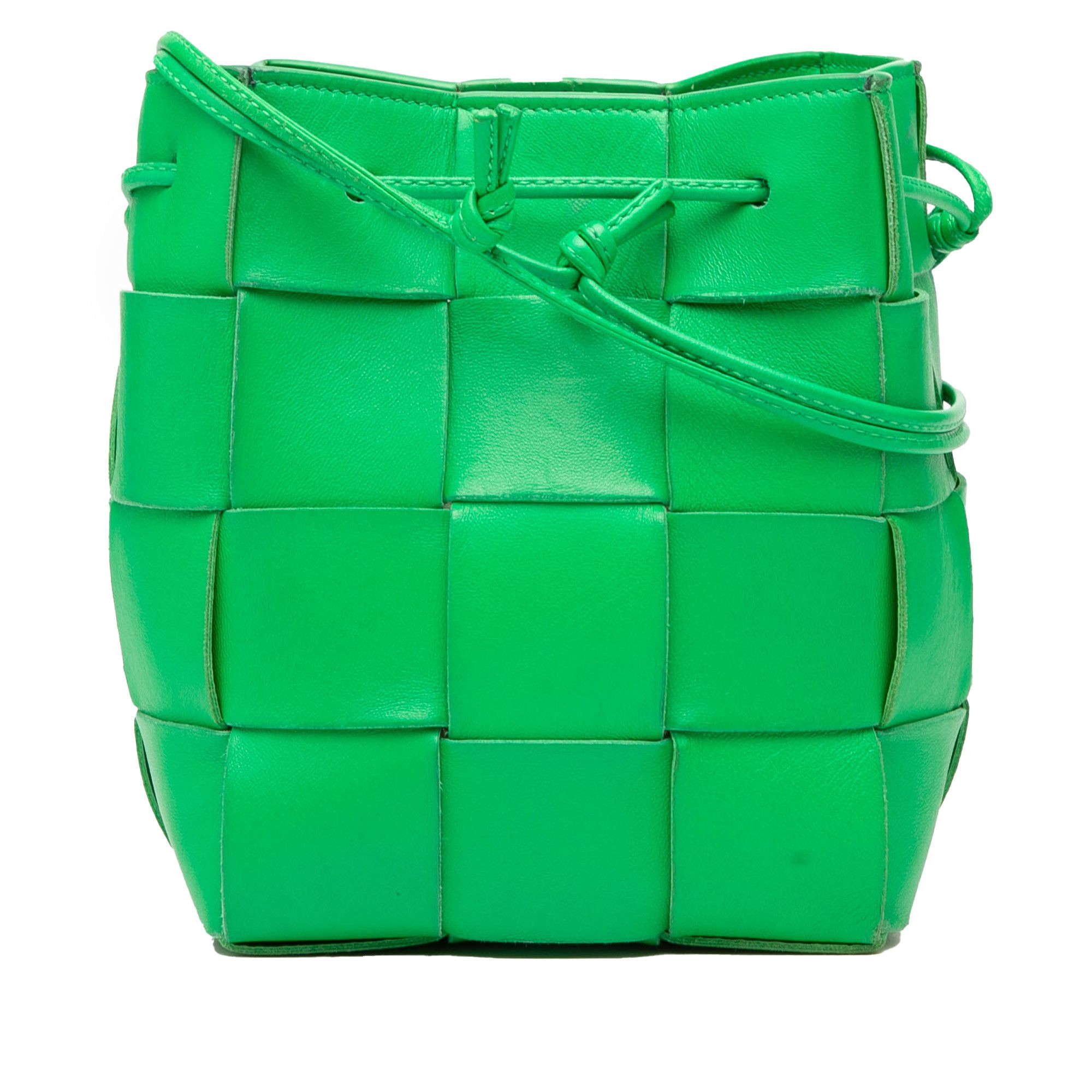 Bottega Veneta Bottega Veneta Small Nappa Maxi Intrecciato Cassette Bucket Bag Size ONE SIZE - 1 Thumbnail