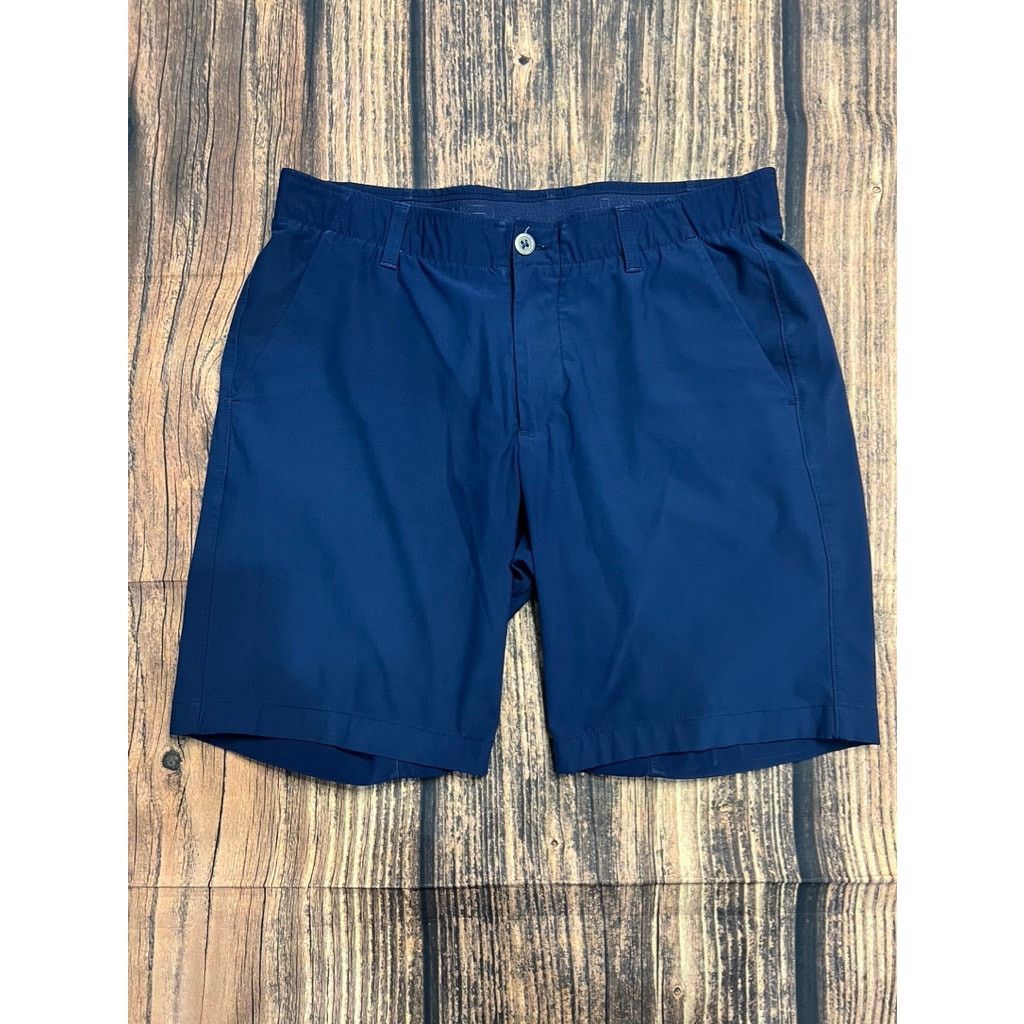 Under Armour Under Armour Men's Navy Blue Heat Gear Sweat Shorts Size 34 Size US 34 / EU 50 - 1 Thumbnail