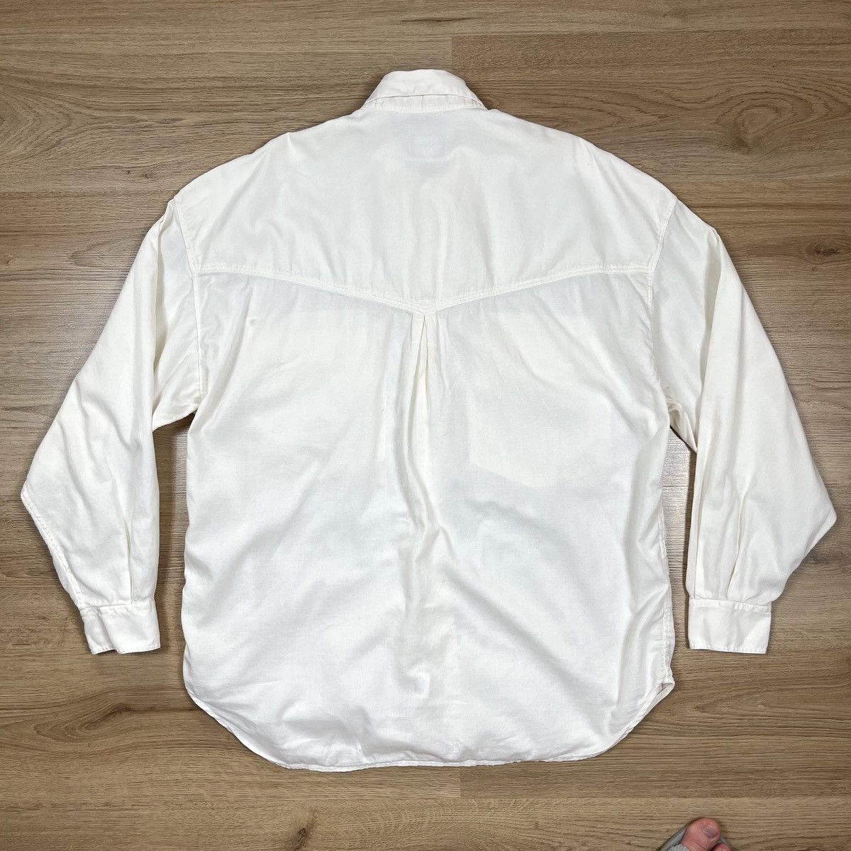 Versace Jeans Couture Vintage Versace Jeans Couture Button Shirt Pocket White 90s Size US L / EU 52-54 / 3 - 14 Thumbnail