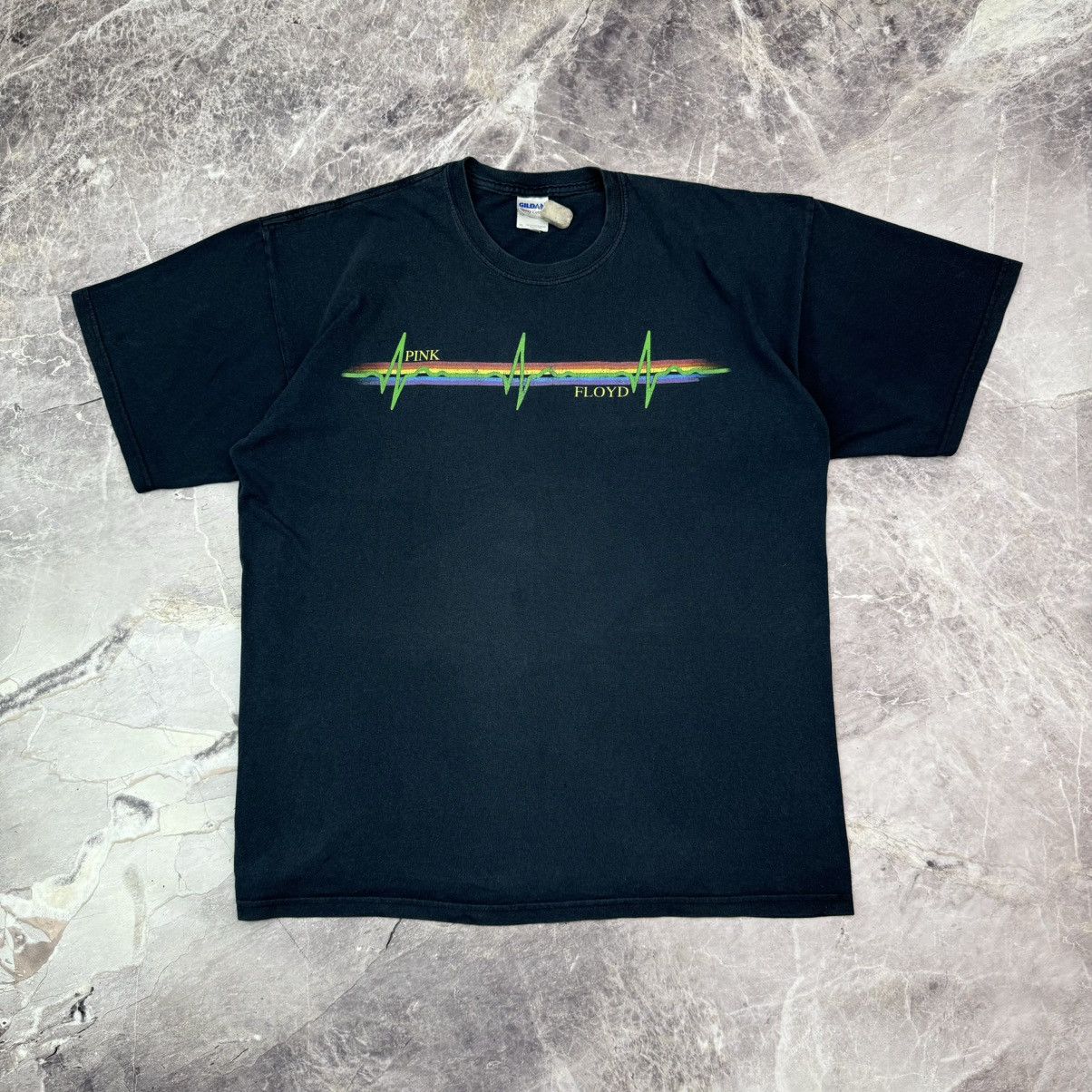 Band Tees × Pink Floyd × Vintage Vintage Pink Floyd Dark Side to the Moon Tour Black Band Tee Size US XL / EU 56 / 4 - 3 Thumbnail