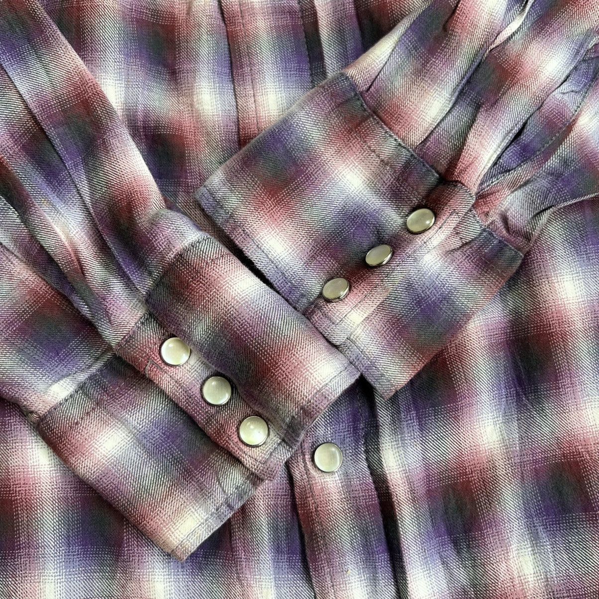 Edwin 1990’s Edwin Western Plaid Snap Button Shirt Size US M / EU 48-50 / 2 - 4 Thumbnail