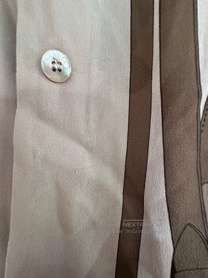 Hermes Hermes Silk Shirt Size XXS / US 00 / IT 34 - 7 Thumbnail