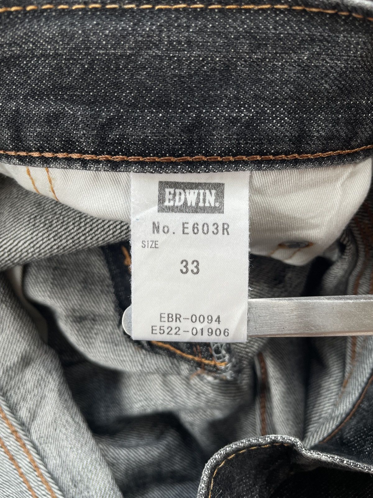 Edwin Vintage Edwin 603 Slim Jeans Size US 34 / EU 50 - 15 Thumbnail