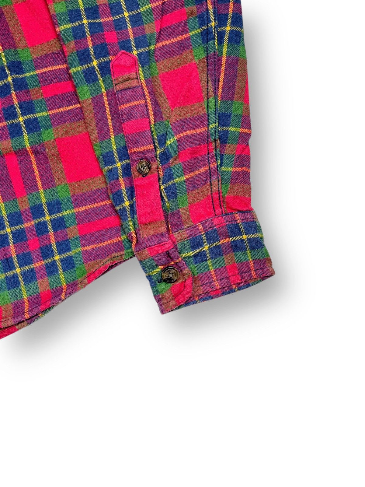 Abercrombie & Fitch × Vintage Y2K Abercrombie & Fitch Double Pocket Plaid Flannel Size US M / EU 48-50 / 2 - 3 Thumbnail