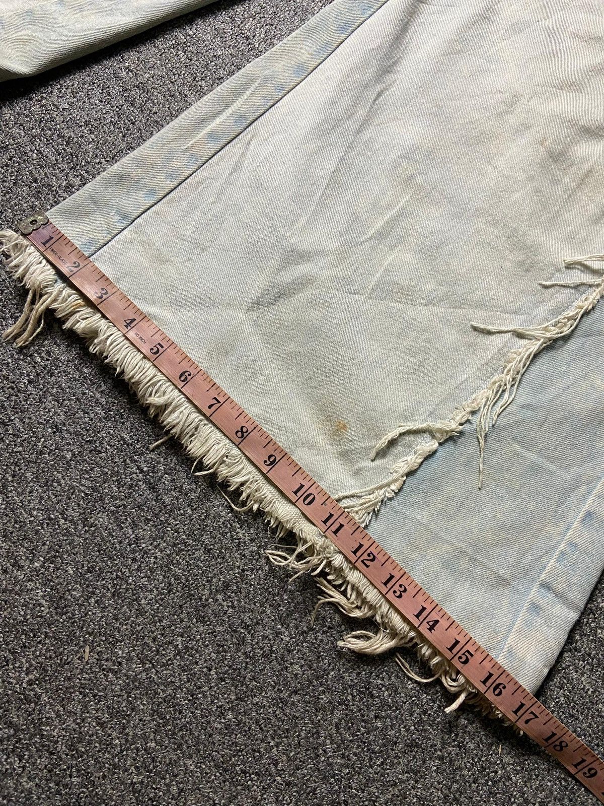 Japanese Brand × Seditionaries × Vintage Chloe Pre-Owned Flared Wide Leg Jeans (131) Size 27" / US 4 / IT 40 - 14 Thumbnail