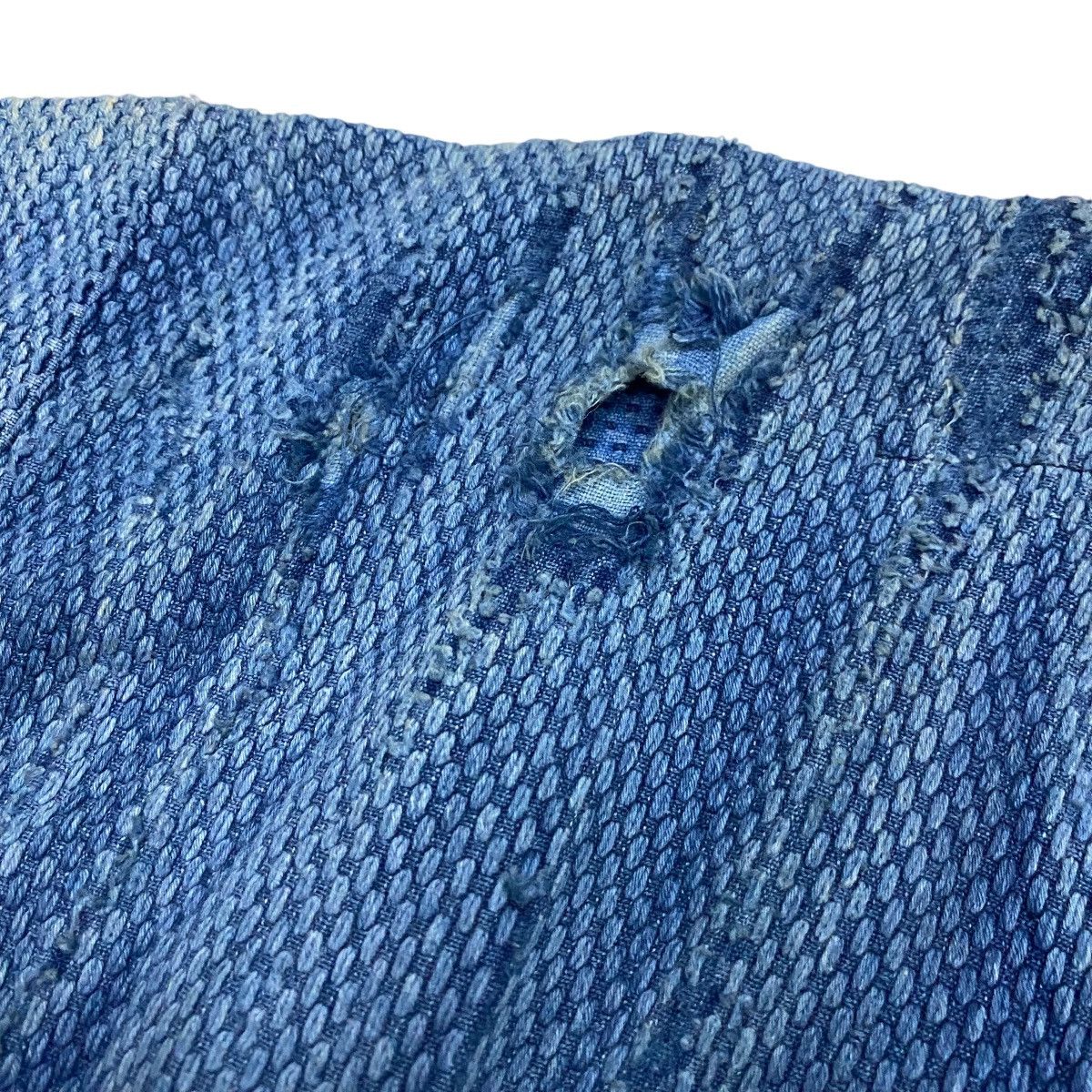 Indigo Vintage 70s Distress kimono sashiko indigo Size US M / EU 48-50 / 2 - 12 Thumbnail