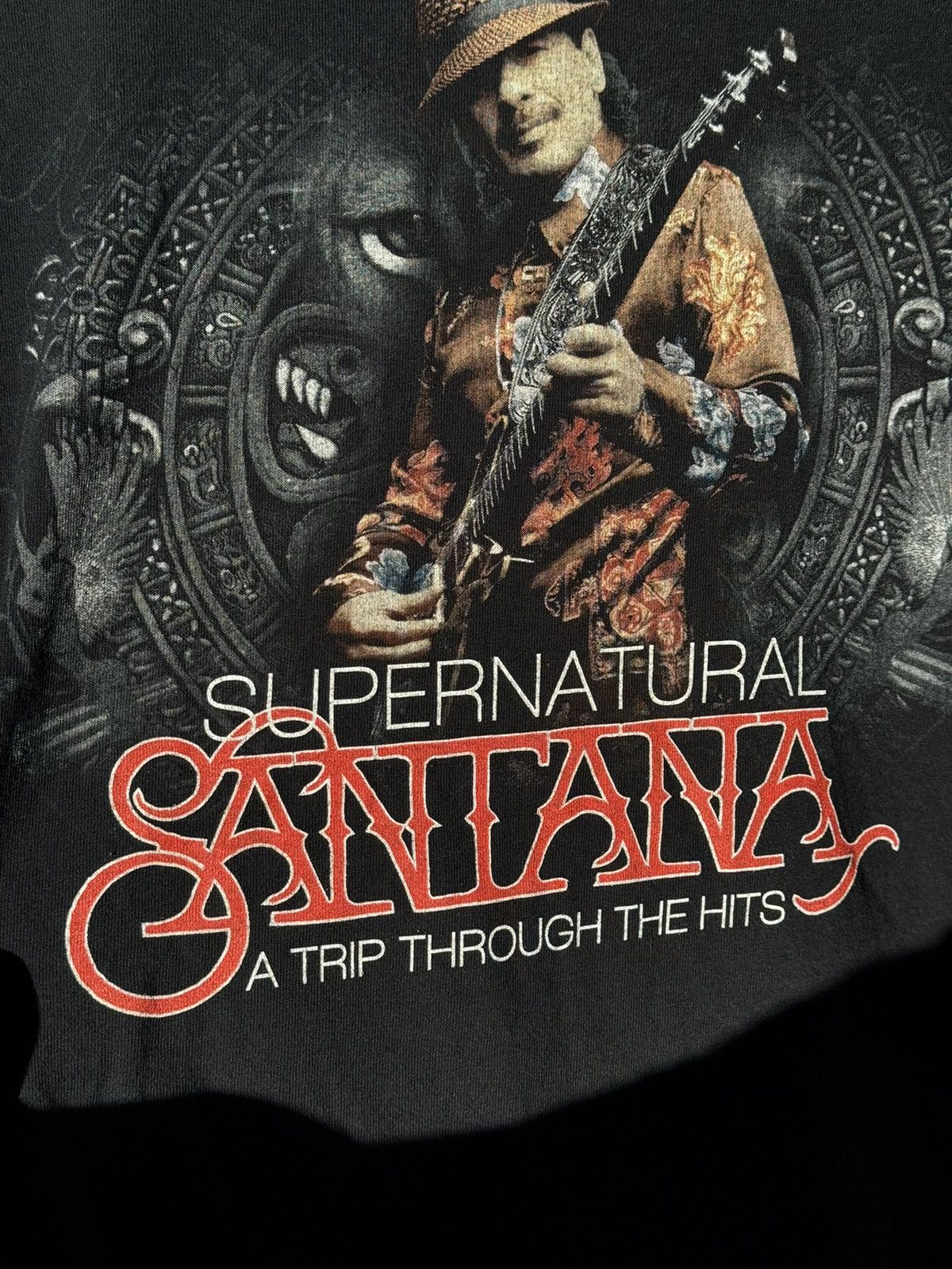 Band Tees × Vintage Vintage 2009 Carlos Santana Supernatural T-Shirt Size US L / EU 52-54 / 3 - 3 Thumbnail
