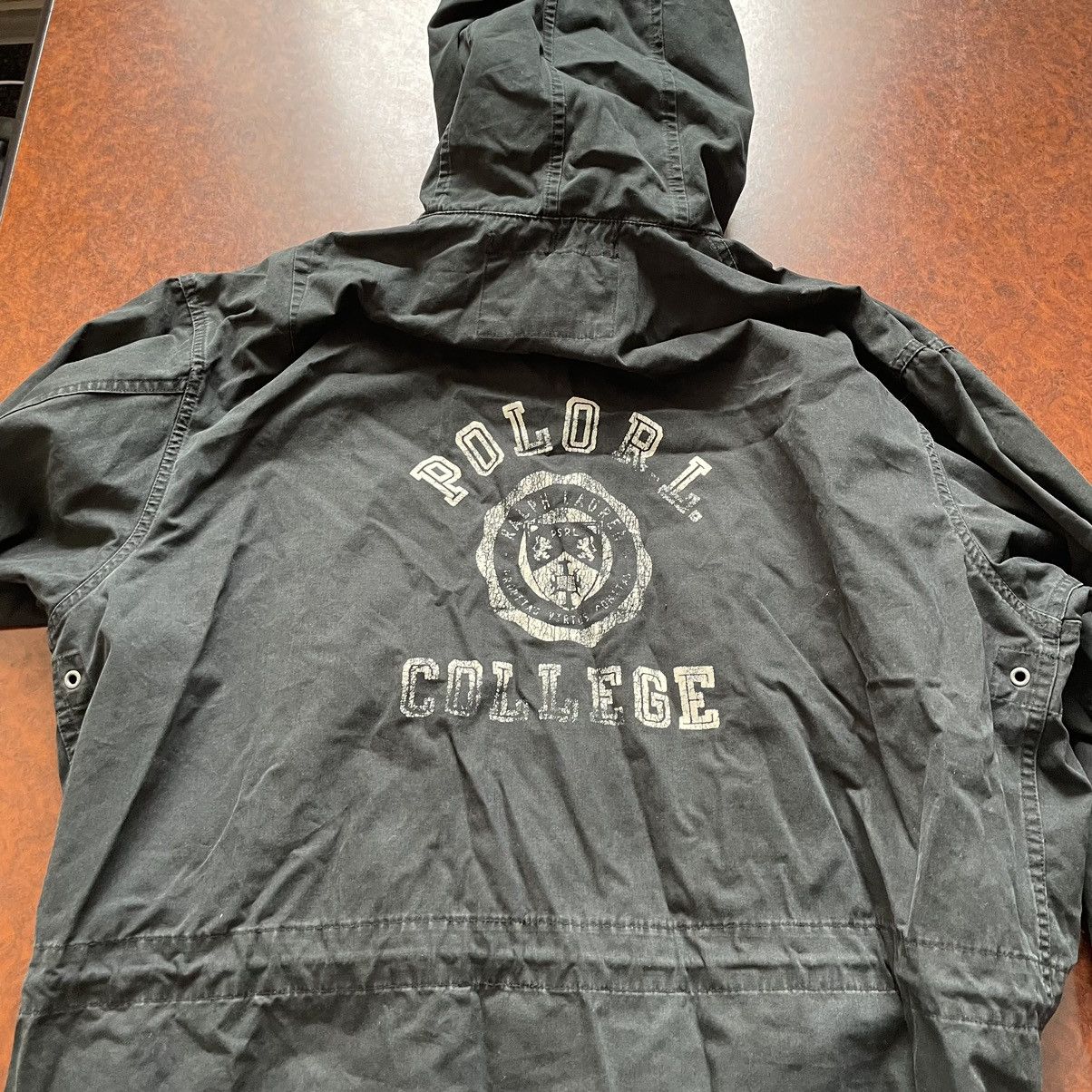 Japanese Brand × Polo Ralph Lauren Polo Sport Ralph Lauren 90s coat jacket old marina College Size US XL / EU 56 / 4 - 2 Thumbnail