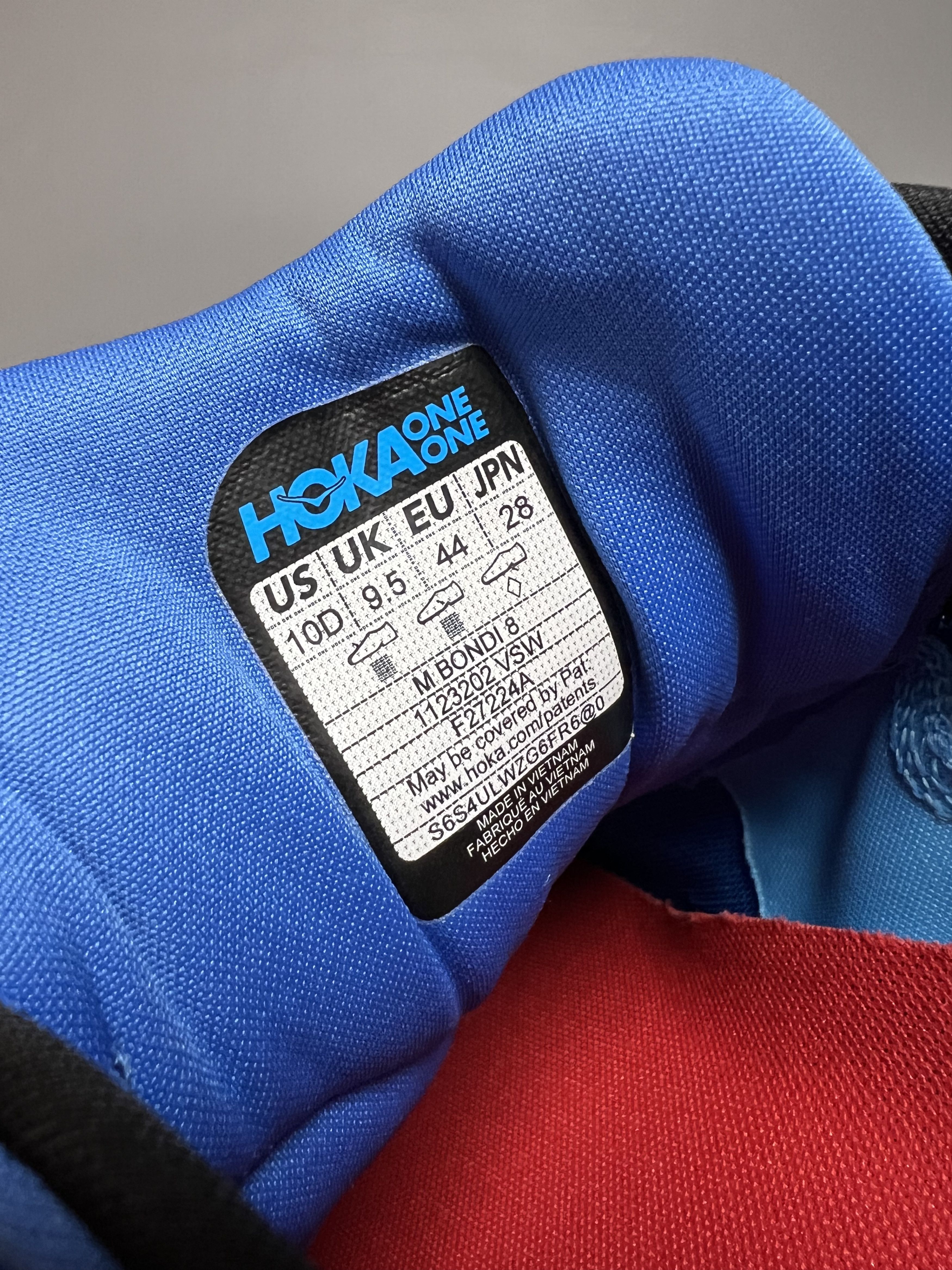 Hoka 10D Hoka One One Bondi 8 Men's Running Shoes Gym Walking Size US 10 / EU 43 - 19 Thumbnail