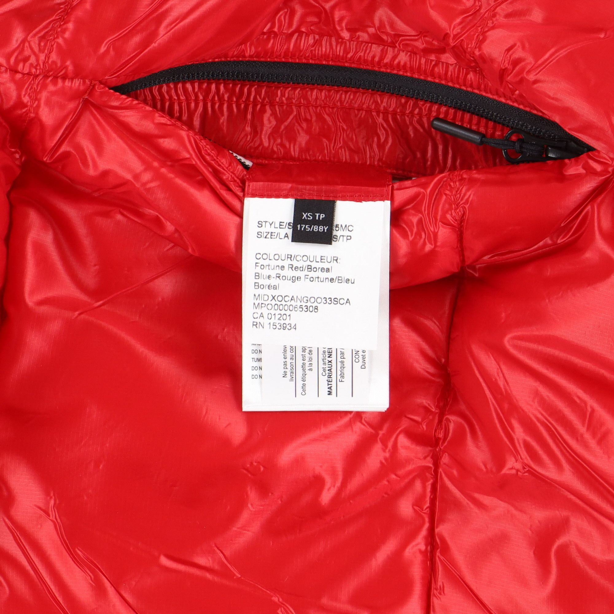 ANGEL CHEN × Canada Goose Red and Blue Reversible Bayan Puffer Vest Size XS / US 0-2 / IT 36-38 - 7 Thumbnail